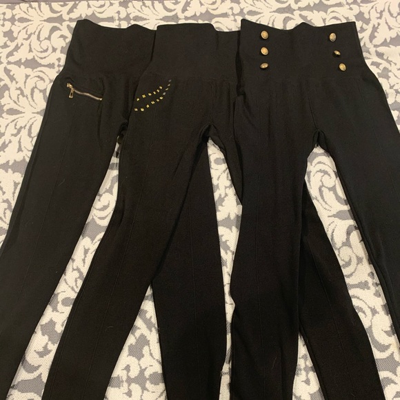 Aura Borealis Pants - Aura Borealis 3 pack high waisted Leggings